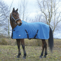 Fleece-Shirt Equithème Polyfun Kräftiges Blau / Weiß Fleece-Shirt Equithème Polyfun Kräftiges Blau / Weiß