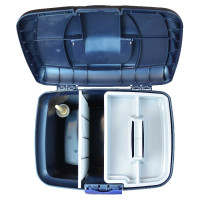 Putzbox Hippo-Tonic Silber / Fuchsie