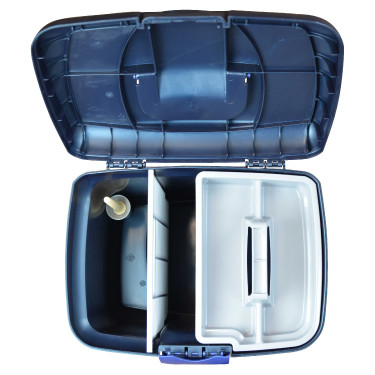 Putzbox Hippo-Tonic Mitternachtsblau / Königsblau