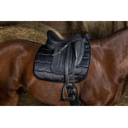 Satteldecke Equithème Satin Schwarz