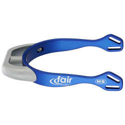 Sprenger FairRider flache Sporen Blau / Silber