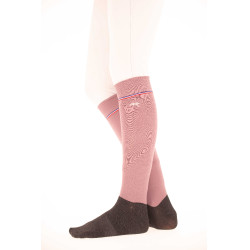 Pénélope Luxe Socken Blassrosa