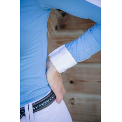 Wettkampfshirt Pénélope Showshirt Arktisblau