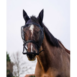 Halfter + UV-Schutzmaske Equithème Schwarz