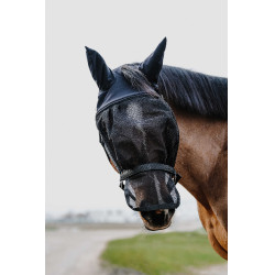 Halfter + Maske Equithème Schwarz