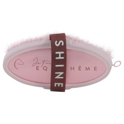 Weiche Bürste Equithème Ich liebe dich Pink Rosa