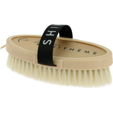 Weiche Bürste Equithème Ich liebe dich Mandel Braun Weiche Bürste Equithème Ich liebe dich Mandel Braun