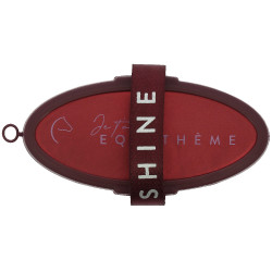 Weiche Bürste Equithème Ich liebe dich Bordeaux