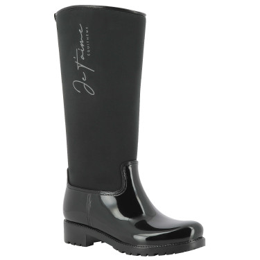 Gummistiefel Equithème Je t'aime Schwarz Gummistiefel Equithème Je t'aime Schwarz