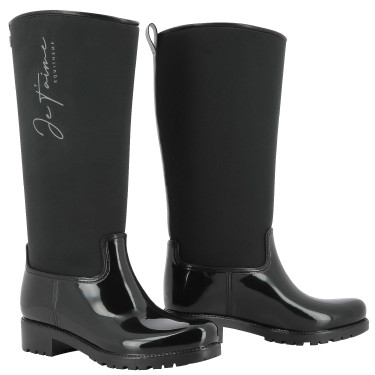 Gummistiefel Equithème Je t'aime Schwarz Gummistiefel Equithème Je t'aime Schwarz
