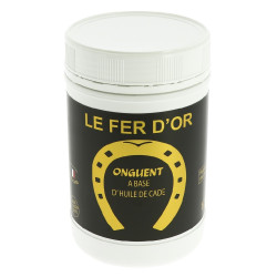 Le Fer d'Or Salbe auf Basis von Cade-Öl Le Fer d'Or Salbe auf Basis von Cade-Öl