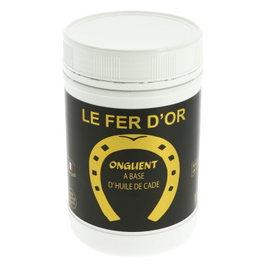 Le Fer d'Or Salbe auf Basis von Cade-Öl Le Fer d'Or Salbe auf Basis von Cade-Öl