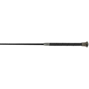 Dressurgerte Whip & Go Strassy Schwarz