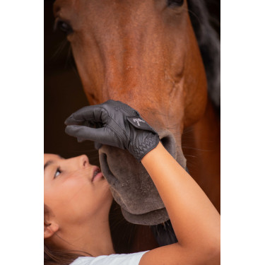 Handschuhe Eden by Pénélope Prisma Strass Schwarz