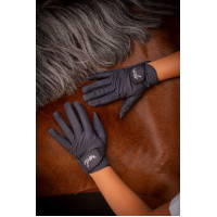 Handschuhe Eden by Pénélope Prisma Strass Marine Marineblau