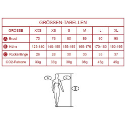 Airbag-Weste Spark Manège Schwarz