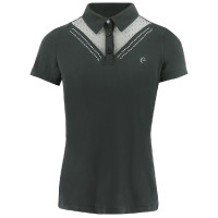 Polo femme Equi-Theme Lady Noir