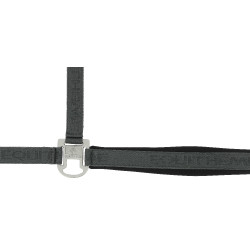 Nylonhalfter Equithème Jacquard Grau