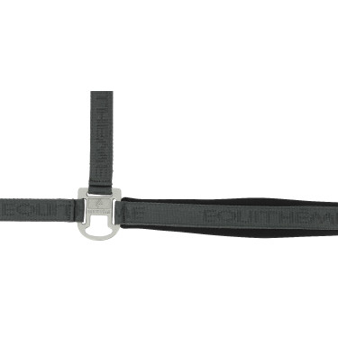Nylonhalfter Equithème Jacquard Grau