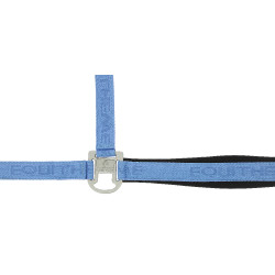 Nylonhalfter Equithème Jacquard Himmelblau