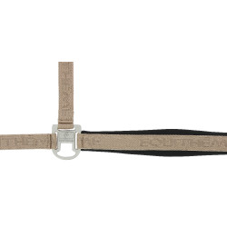Nylonhalfter Equithème Jacquard Maulwurf Braun Nylonhalfter Equithème Jacquard Maulwurf Braun