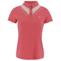Damen-Poloshirt Equithème Lady Fuchsie