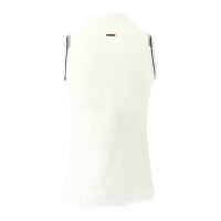 Damen-Poloshirt Equithème Smoff ärmellos Weiß Weiß Damen-Poloshirt Equithème Smoff ärmellos Weiß Weiß
