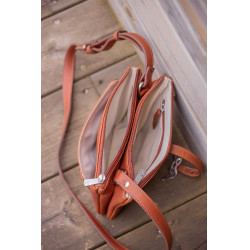 Pénélope Pablito PM Tasche Cognac Braun