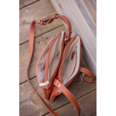 Pénélope Pablito PM Tasche Cognac Braun