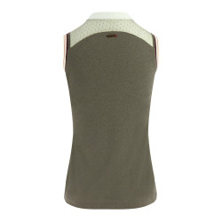 Damen-Poloshirt Equithème Smoff ärmellos Damen-Poloshirt Equithème Smoff ärmellos