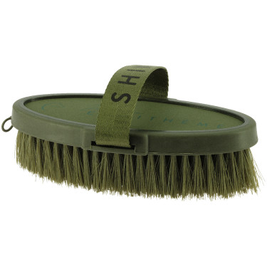 Weiche Bürste Equithème Ich liebe dich Olive Grün Weiche Bürste Equithème Ich liebe dich Olive Grün