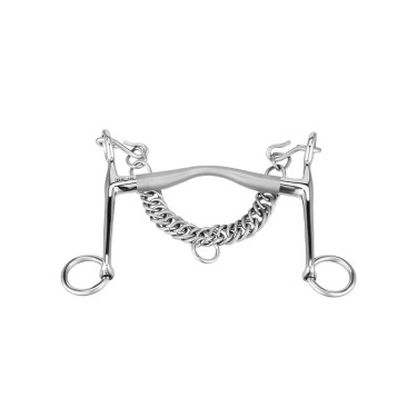 Sprenger Satinox-Kandare mit 7 cm langen Anzügen