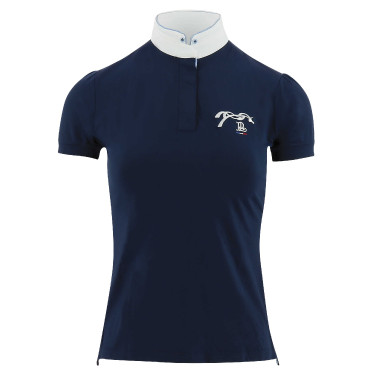 Wettkampf-Poloshirt Pénélope Madrid Kurzarm