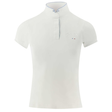 Wettkampf-Poloshirt Pénélope Madrid Kurzarm