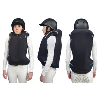 Weste Helite Prestige für Airbag Zip'in Mitternachtsblau / Rot Weste Helite Prestige für Airbag Zip'in Mitternachtsblau / Rot