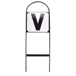 12 Dressurbuchstaben Hippotonic auf Metallrahmen 12 Dressurbuchstaben Hippotonic auf Metallrahmen