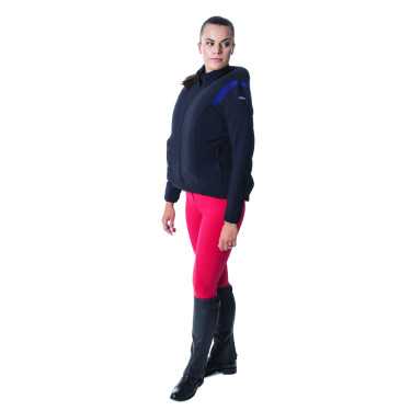 Blouson Helite Airshell für Airbag Zip'in Schwarz / Blau Blouson Helite Airshell für Airbag Zip'in Schwarz / Blau