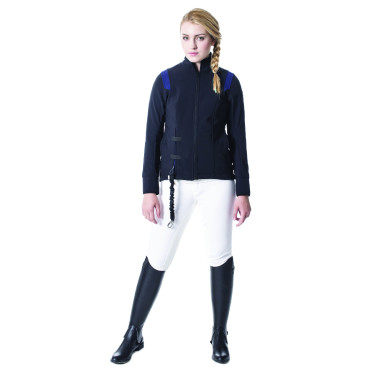 Blouson Helite Airshell für Airbag Zip'in Schwarz / Blau Blouson Helite Airshell für Airbag Zip'in Schwarz / Blau