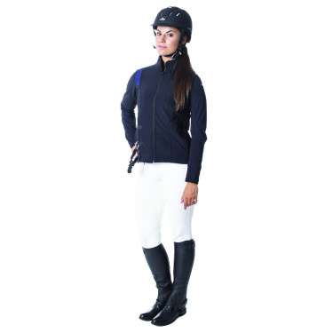 Blouson Helite Airshell für Airbag Zip'in Schwarz / Blau Blouson Helite Airshell für Airbag Zip'in Schwarz / Blau