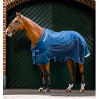 Horseware Signature Transport-Abschwitzdecke Marine Marineblau