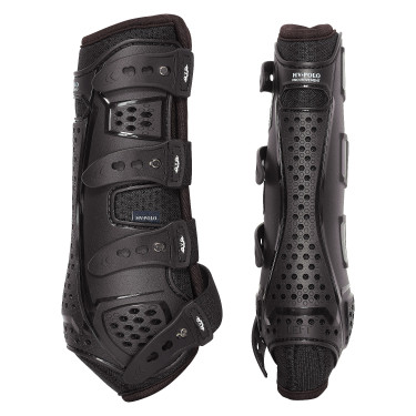 HV Polo Pro Movement Dressurgamaschen hinten Braun
