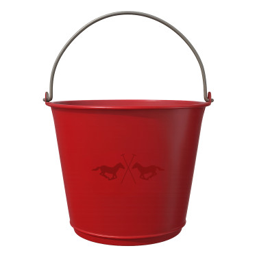 Stall-Eimer HV Polo Nena Rote Rose Rosa