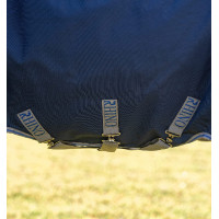 Horseware Rhino Weidedecke 250 g VL Marine / Titangrau / Klassisches Blau Marineblau