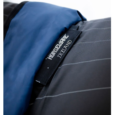 Pferdedecke Horseware Amigo 1200D FieldSafe Reflectech Plus Turnout 250 g Schwarz / reflektierendes Schwarz