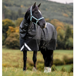 Pferdedecke Horseware Amigo 1200D FieldSafe Reflectech Plus Turnout 250 g Schwarz / reflektierendes Schwarz Pferdedecke Horseware Amigo 1200D FieldSafe Reflectech Plus Turnout 250 g Schwarz / reflektierendes Schwarz