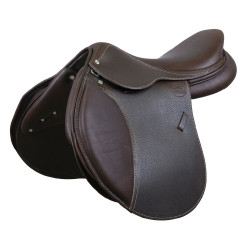 Eric Thomas Elite Vielseitigkeitssattel genarbt Havanna Braun Eric Thomas Elite Vielseitigkeitssattel genarbt Havanna Braun