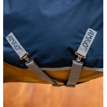 Horseware Amigo Ripstop 900D 100 g Führanlagen-Decke Marine / Titan Grau Marineblau Horseware Amigo Ripstop 900D 100 g Führanlagen-Decke Marine / Titan Grau Marineblau