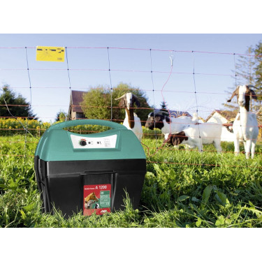 12V Batterie-Elektrozaungerät AKO Mobil Power A 1200 mit Griff 12V Batterie-Elektrozaungerät AKO Mobil Power A 1200 mit Griff