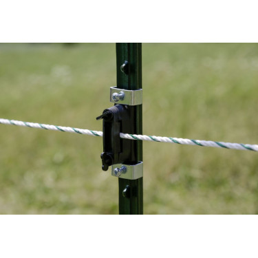 Isolator für Eckpfosten Band und Draht T-Post AKO Isolator für Eckpfosten Band und Draht T-Post AKO