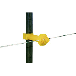Isolator-Abstandhalter T-Post AKO 25 Stück Gelb Isolator-Abstandhalter T-Post AKO 25 Stück Gelb